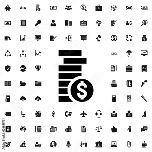 coin icon illustration