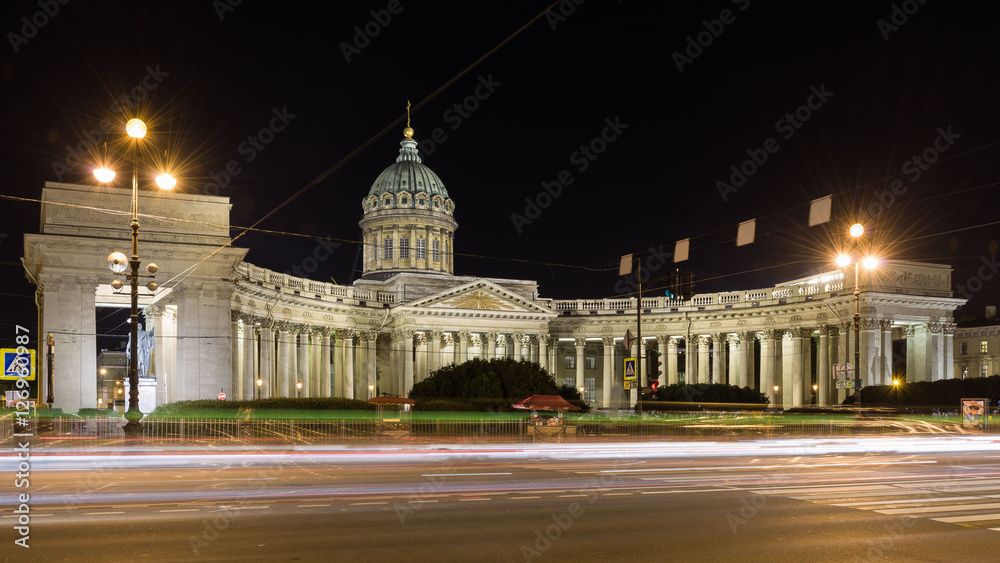 Naklejka premium Kazan Cathedral in Saint Petersburg
