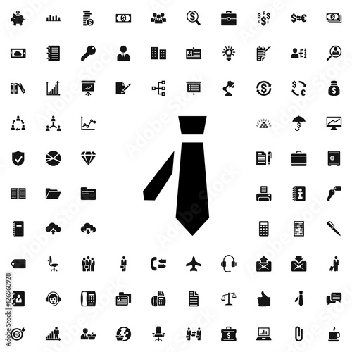tie icon illustration