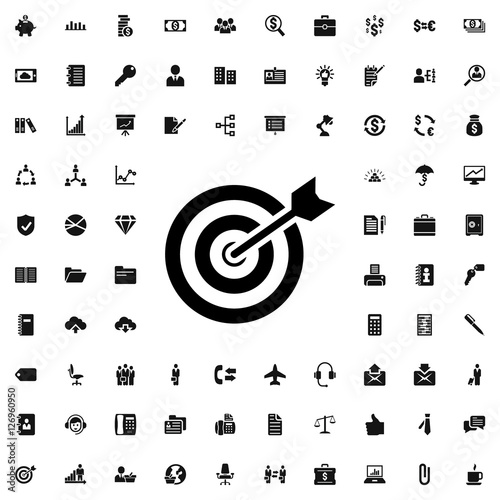 target icon illustration