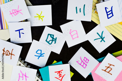 Chinese and Japanese; Learning Language with Handwritten Alphabe