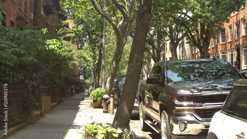 New York City - streets of Brooklyn, no people