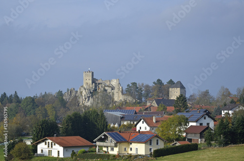 Dorf und Burg Weissenstein, Bayerischer Wald