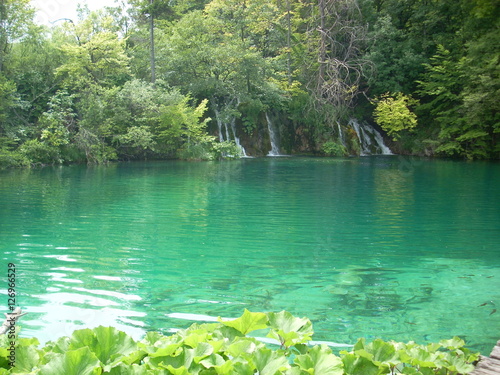 Plitvice Lakes National Park view