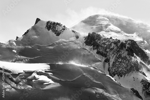 Alpine landscape in Haute Savoie, France, Europe
