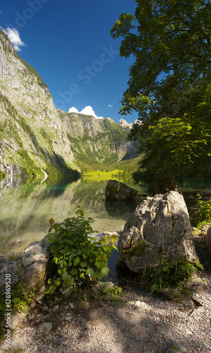 Lake of Obersee, Bertechsgaden, Germany