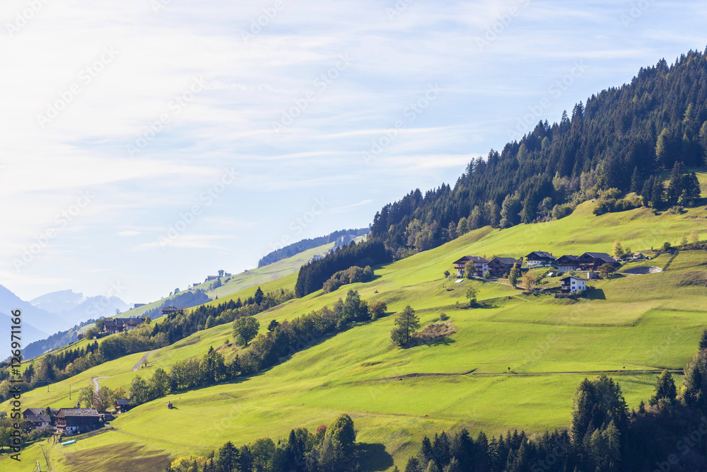 Austrian countryside landscape