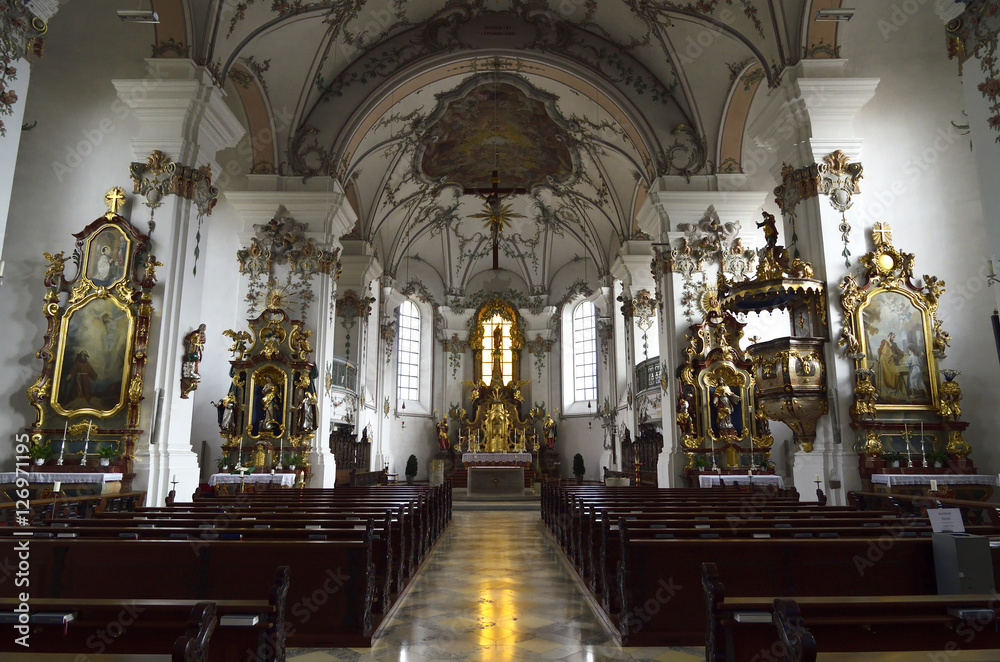 Pfarrkirche in Viechtach, Bayerischer Wald