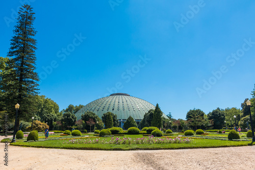 Palácio de Cristal à Porto palacio
