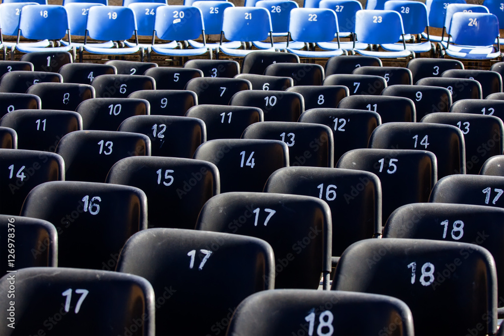 Naklejka premium chairs
