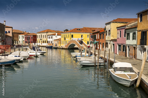 Old town of Murano island, Venice, Italy