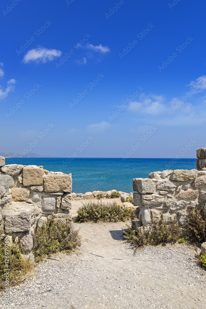 Greek ruins in Kefalos, Kos island, Greece