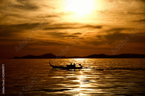 Fishing Sunset