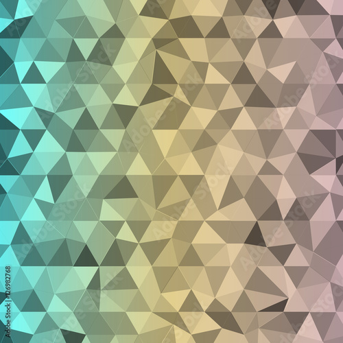 Background three color triangles with transparent Drak tones,Vector Illustration