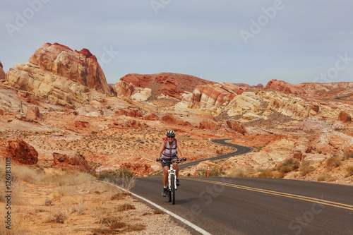  Radsport im Valley of Fire, MTB, Bike