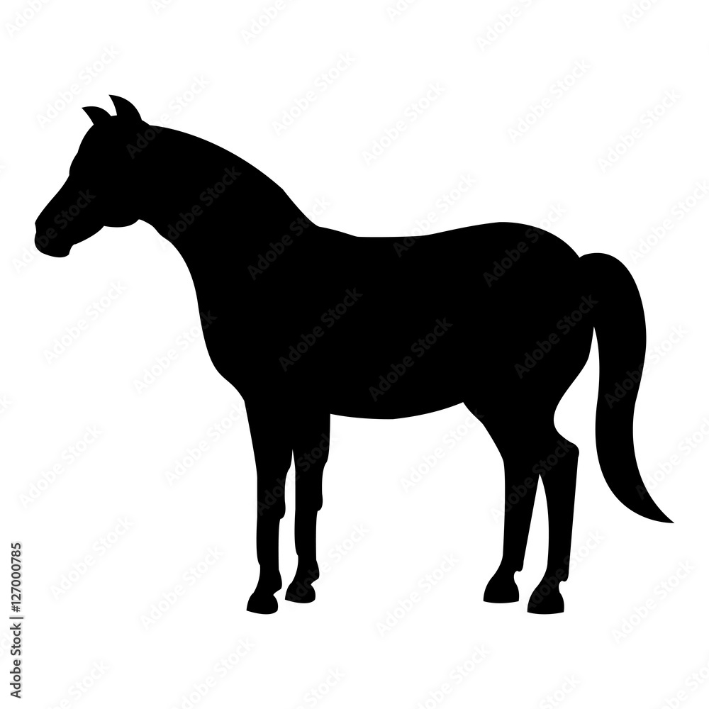horse animal farm icon vector illustration design horse animal farm icon vector illustration design