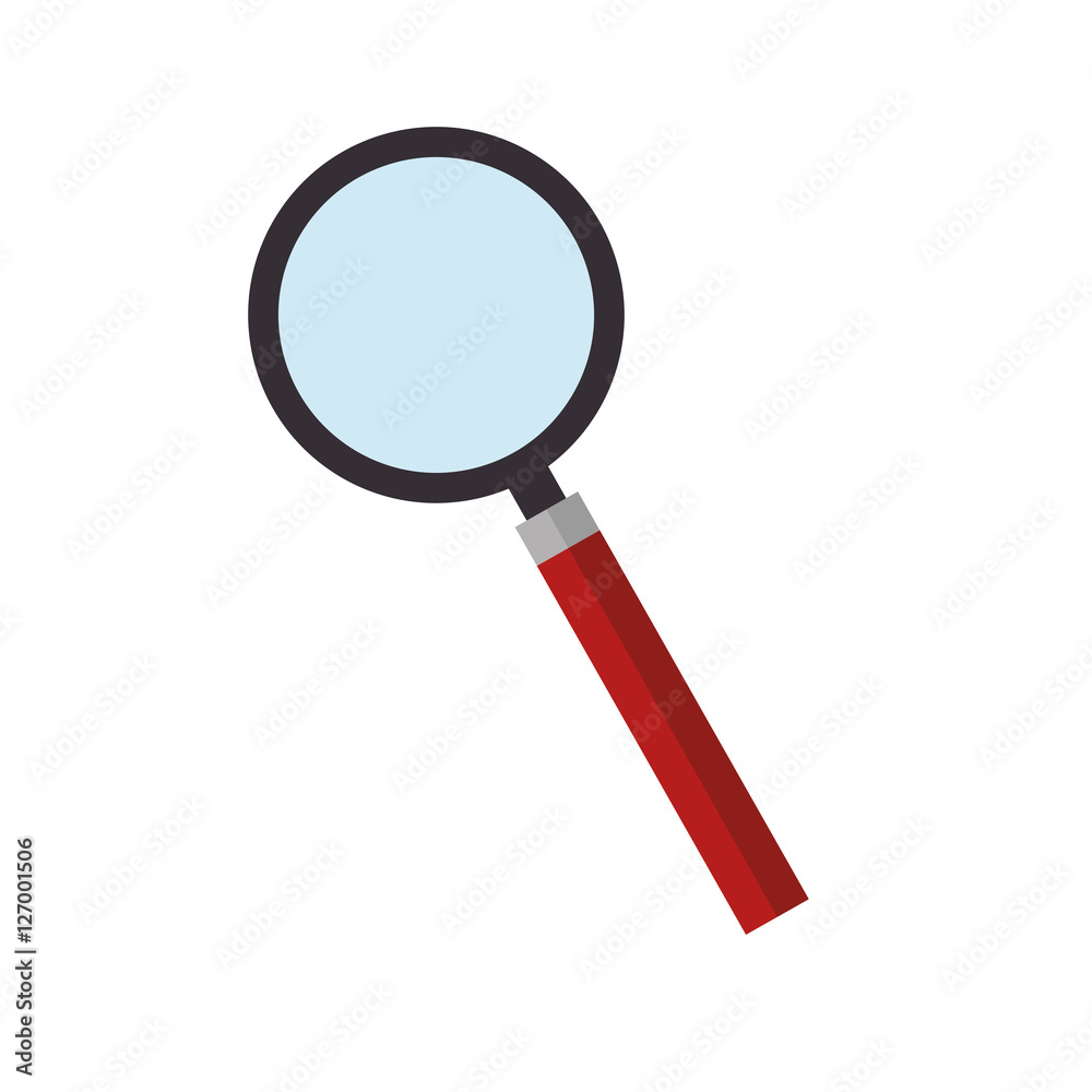 search magnifying glass isolated icon vector illustration design