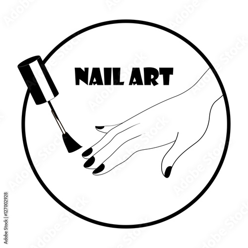 nail art logo