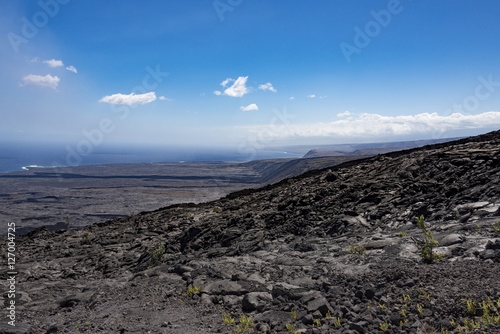 Lava flow field - Hawaii Volcanoes National Park -