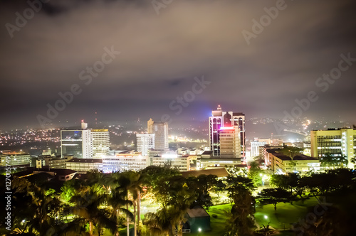 Kampala at night photo