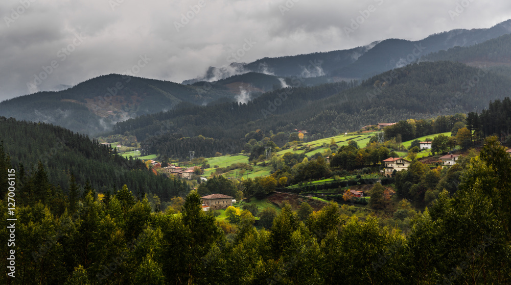 Obraz premium País vasco.Basque country.Euskal Herria.Euskadi.