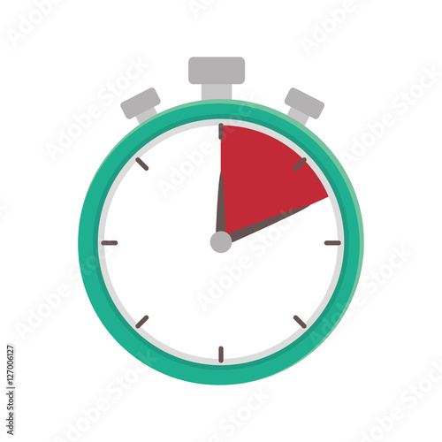 chronometer watch isolated icon vector illustration design