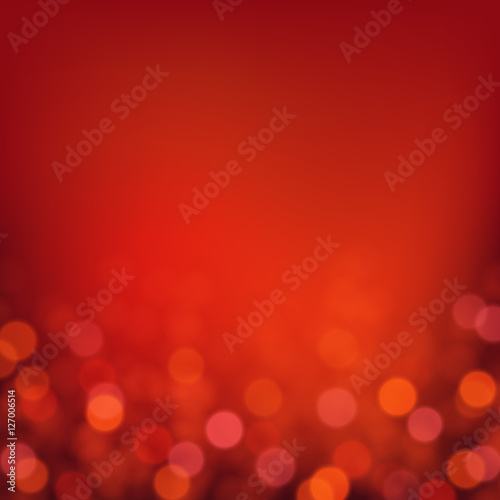 Obraz na plátne Vector bokeh background