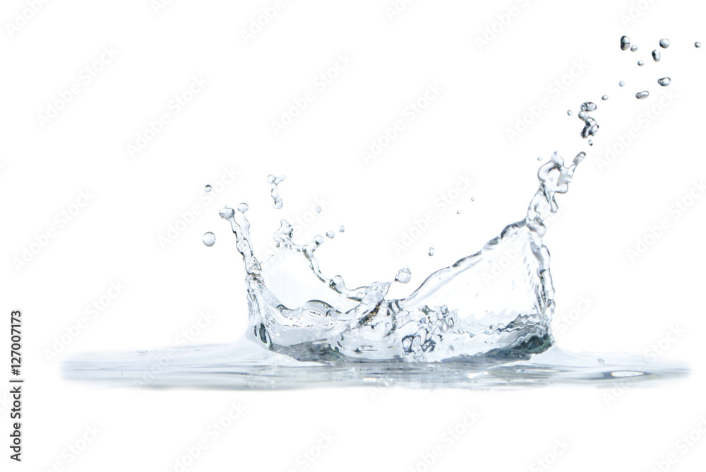 Isolated Water Splash Isolated Water Splash