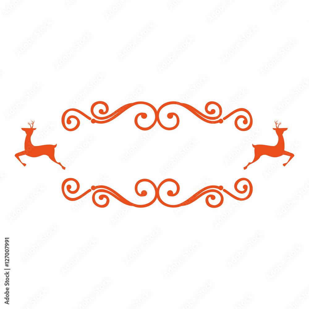 happy merry christmas frame card vector illustration design happy merry christmas frame card vector illustration design