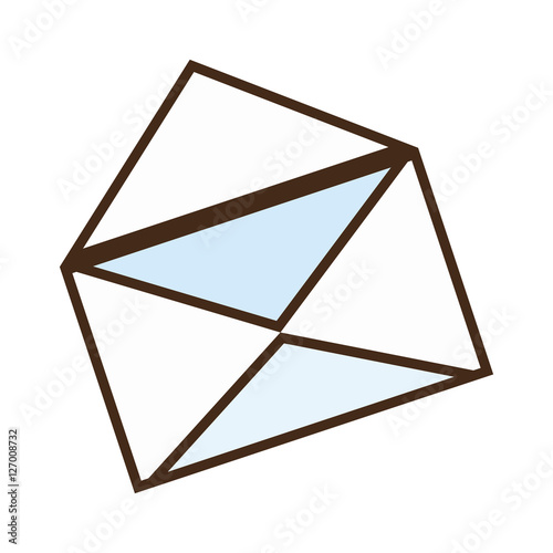 envelope letter isolated icon vector illustration design