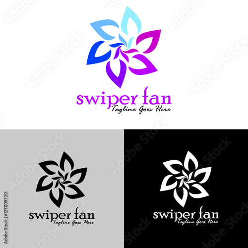 swiper fan vektor logo