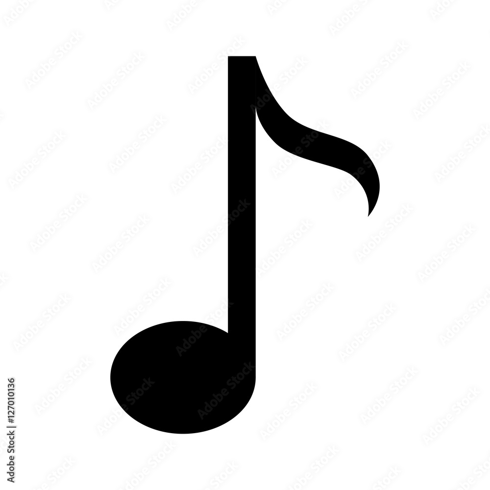 music note isolated icon vector illustration design music note isolated icon vector illustration design