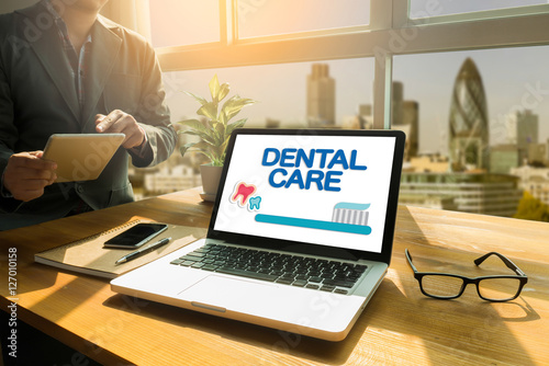 DENTAL CARE Dental clinic Logotype ,dental care symbols