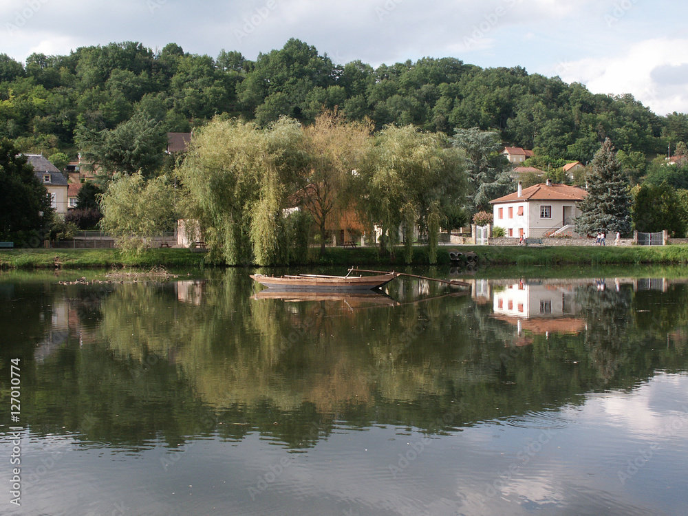 Fototapeta premium river dordogne france