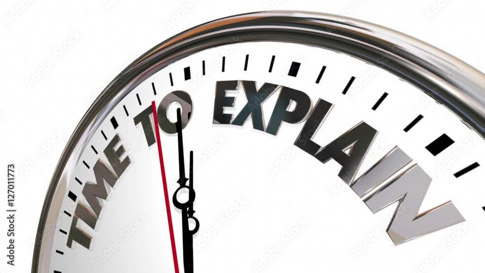 Time to Explain Teach Lesson Increase Understanding Clock 3d Animation Time to Explain Teach Lesson Increase Understanding Clock 3d Animation
