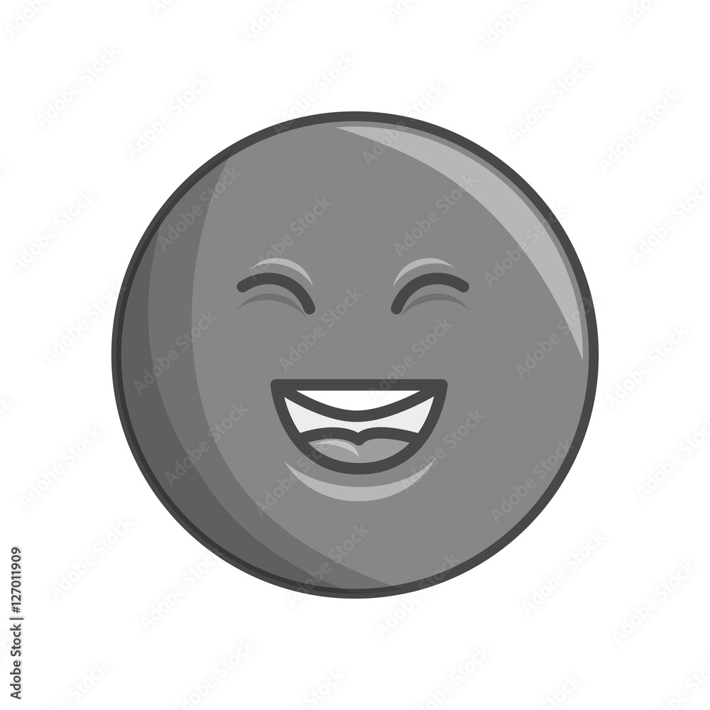 face circle emoticon kawaii style vector illustration design face circle emoticon kawaii style vector illustration design