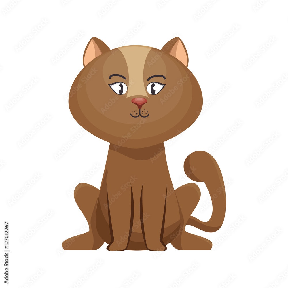 cute cat mascot icon vector illustration design cute cat mascot icon vector illustration design