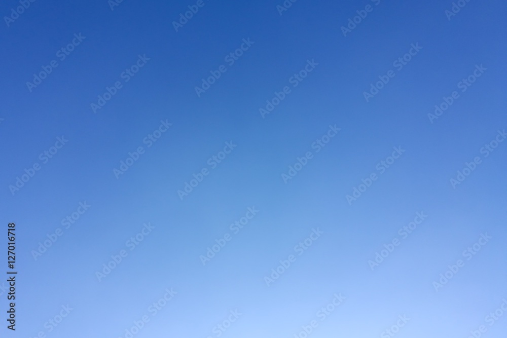 Blue sky clear. Clean blue sky background.