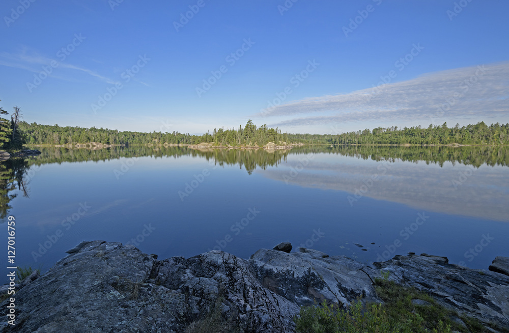 Morning Panorama in Canada