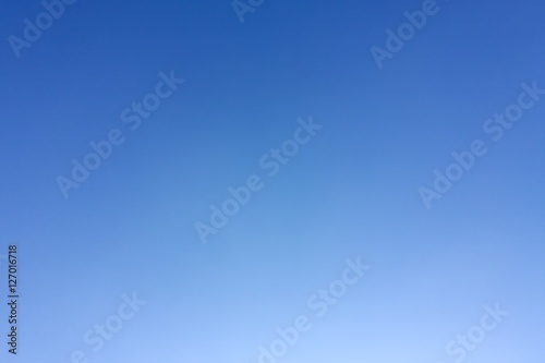 Blue sky clear. Clean blue sky background.