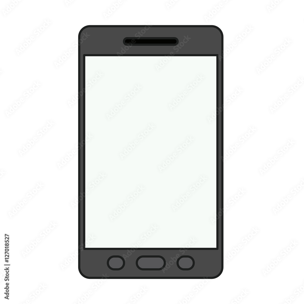 Smartphone icon. Device gadget technology theme. Isolated design. Vector illustration Smartphone icon. Device gadget technology theme. Isolated design. Vector illustration