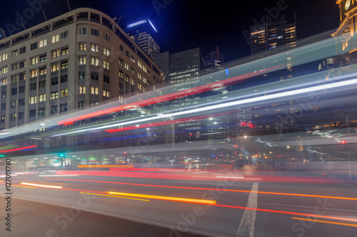 Photography Night, Sydney traffic