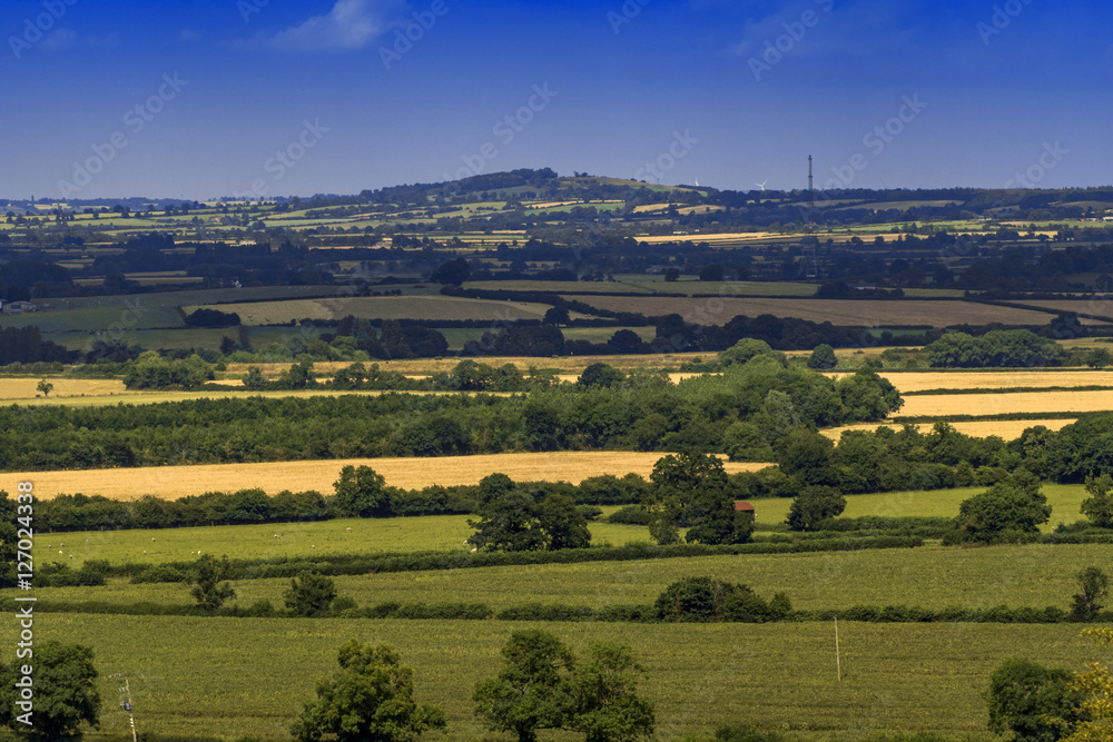 Obraz premium english agricultural countryside