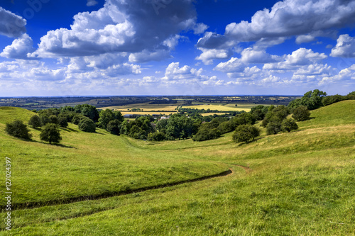 Canvas Print english agricultural countryside