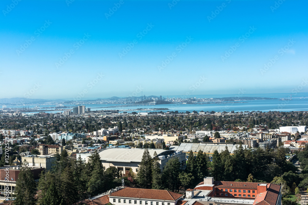 Berkeley view from the Campanile, California
