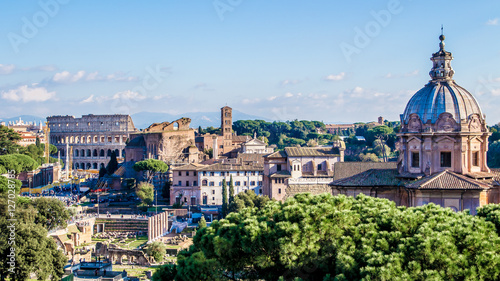 Cityscape of Rome, Italy © marcociannarel