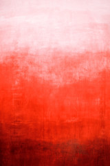 Hand drawn red gradient on wall