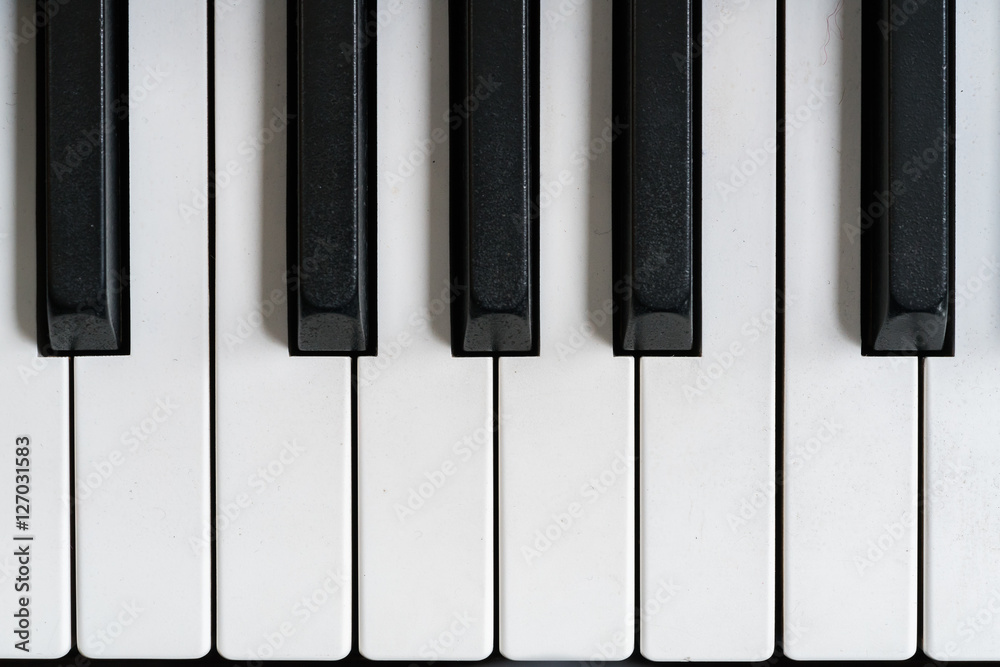 Piano keyboard of close-up
Piano keyboard of close-up