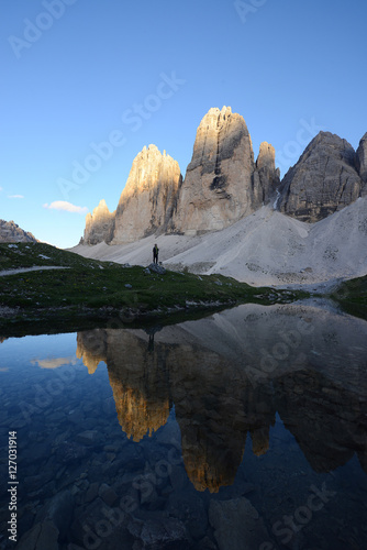 Dolomite mountain in Italy