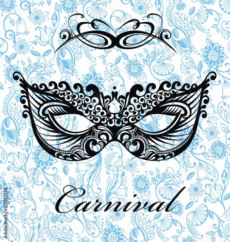 Mardi Gras vector background